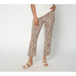 Belle by Kim Gravel Women's Petite Pants PS ScubaLuxe Multi-colored